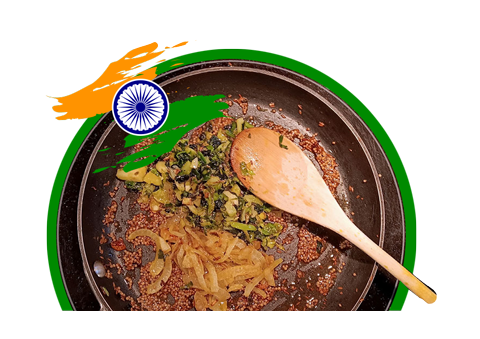 Indian food preparation