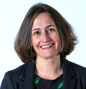 headshot of woman with brown hair