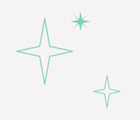 a group of stars on a white background | un grupo de estrellas sobre un fondo blanco