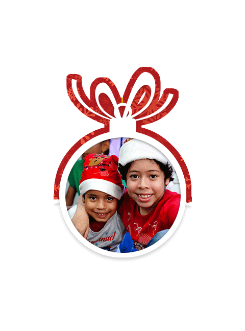 two children hugging