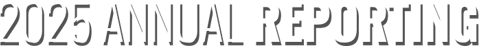 2025 Annual Reporting